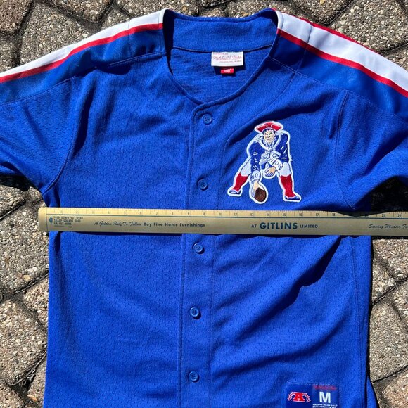 New England NFL Football Mitchell & Ness Jersey Sz M - Picture 6 of 9